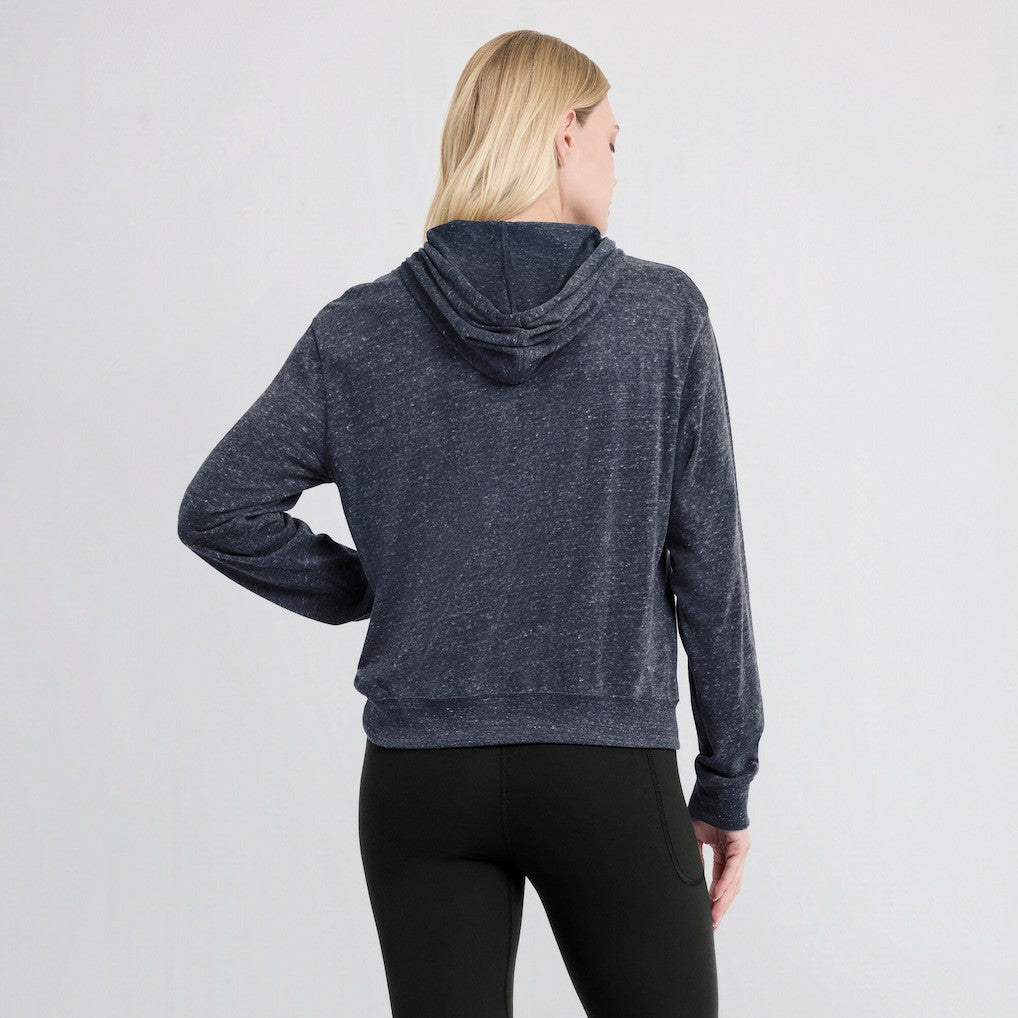 NFL New England Patriots Women's Plus Size Gym Vintage Pullover Hoodie