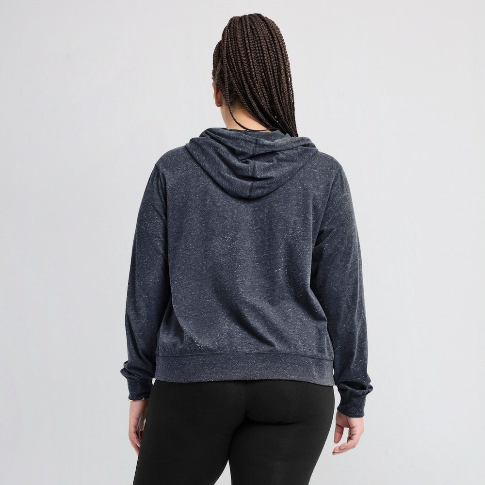 NFL New England Patriots Women's Plus Size Gym Vintage Pullover Hoodie