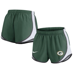 NFL Green Bay Packers Women's Plus Size Tempo Shorts