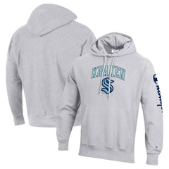 Seattle Kraken Champion Reverse Weave Pullover Hoodie