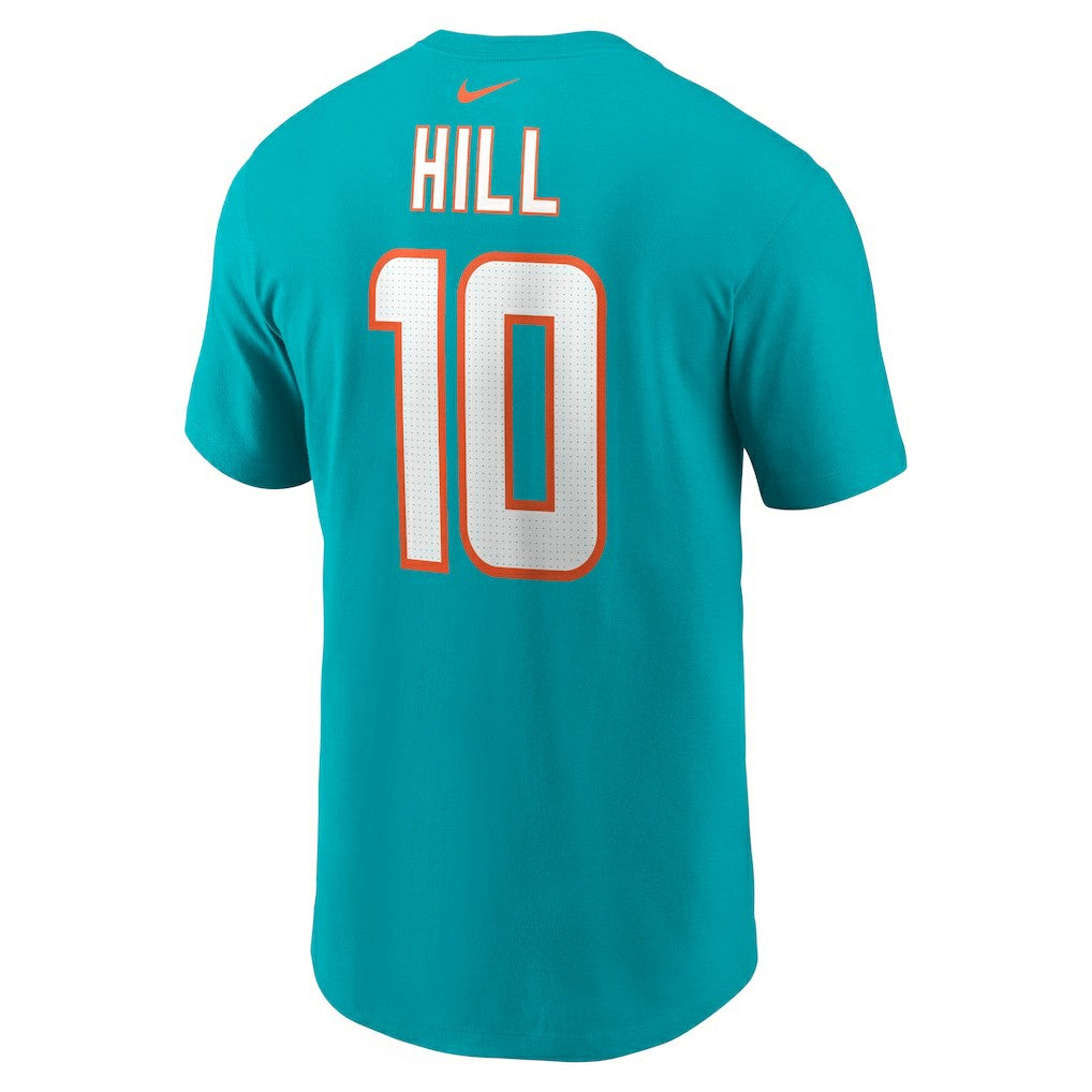 NFL Miami Dolphins Tyreek Hill  Player Name & Number T-Shirt