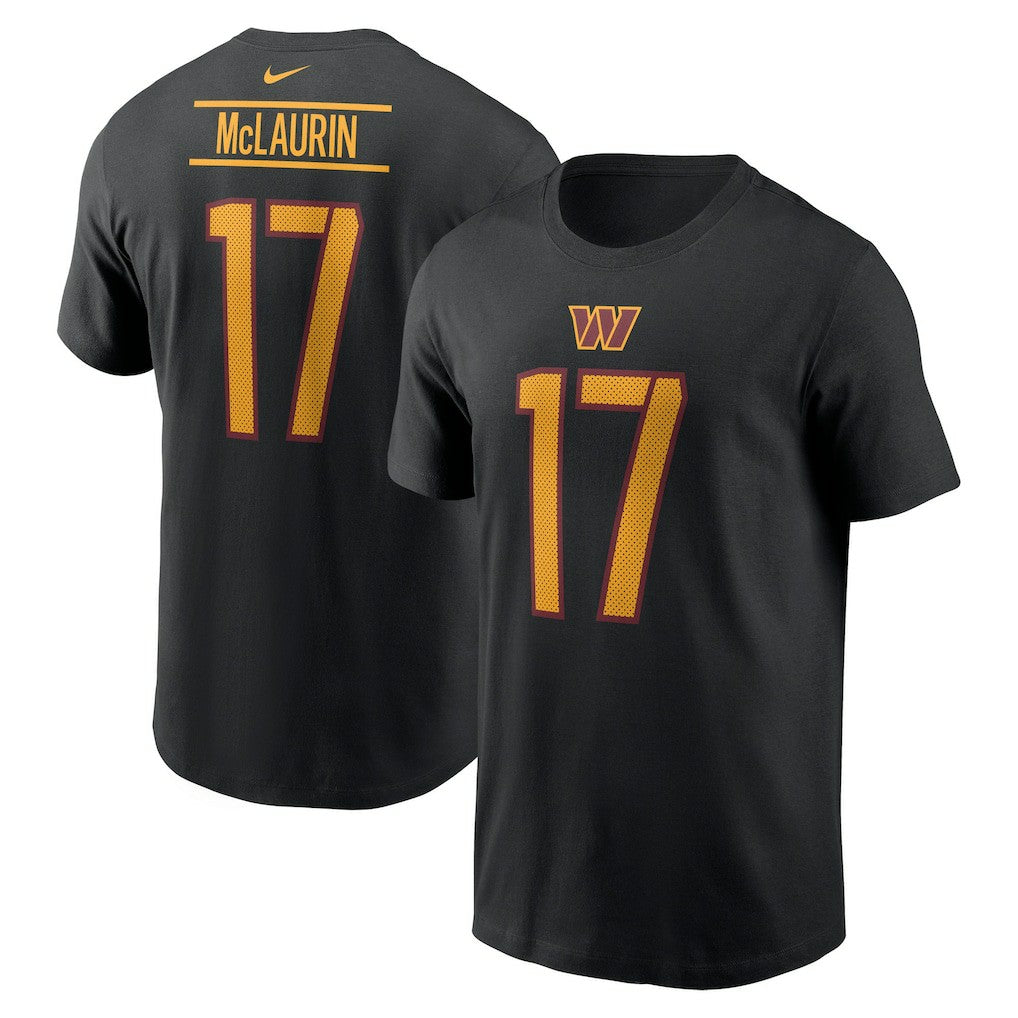 NFL Washington Commanders Terry McLaurin  Player Name & Number T-Shirt