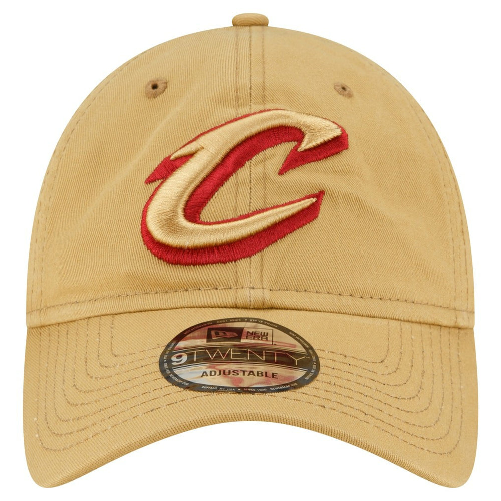 Cleveland Cavaliers Team 2.0 9TWENTY Adjustable Hat sale - Tan | New Era cheap