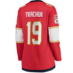 Matthew Tkachuk Florida Panthers Fanatics Women's Home Breakaway Player Jersey