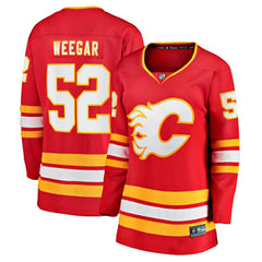 MacKenzie Weegar Calgary Flames Fanatics Women's Home Breakaway Player Jersey