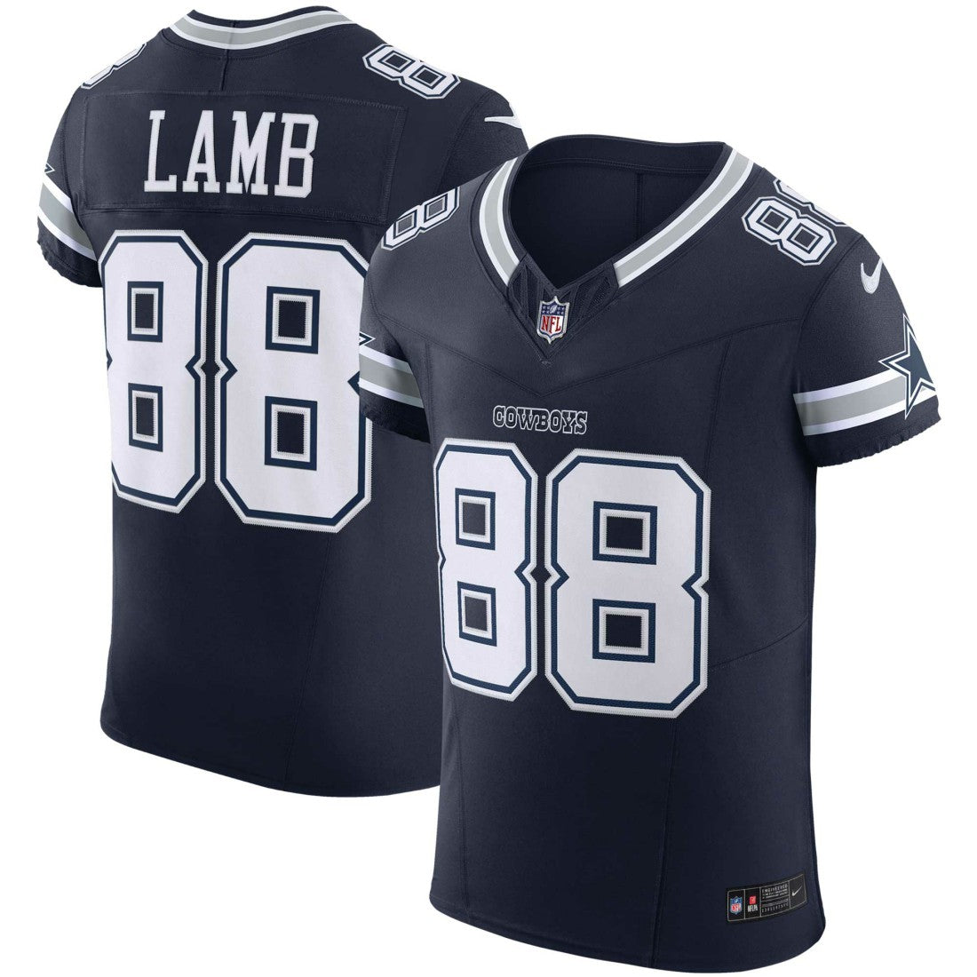 NFL Dallas Cowboys CeeDee Lamb  Vapor F.U.S.E. Elite Jersey