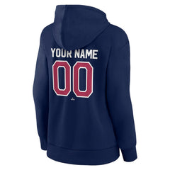 California Angels Women's Personalized Cooperstown Collection Winning Streak Pullover Hoodie - Navy