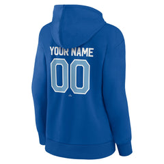 Kansas City Royals Women's Personalized Team Winning Streak Pullover Hoodie - Royal