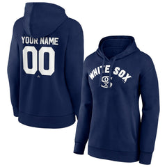 Chicago White Sox Women's Cooperstown Collection Personalized Alternate Winning Streak Pullover Hoodie - Navy