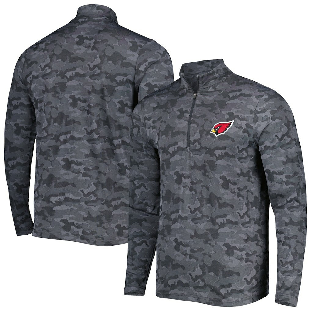 NFL Arizona Cardinals Antigua Brigade Quarter-Zip Sweatshirt