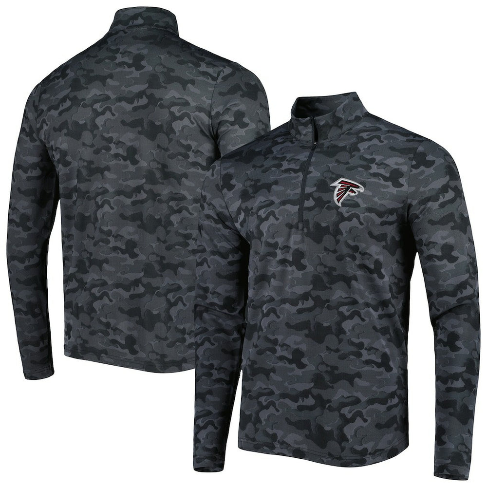 NFL Atlanta Falcons Antigua Brigade Quarter-Zip Sweatshirt