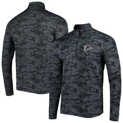 NFL Atlanta Falcons Antigua Brigade Quarter-Zip Sweatshirt