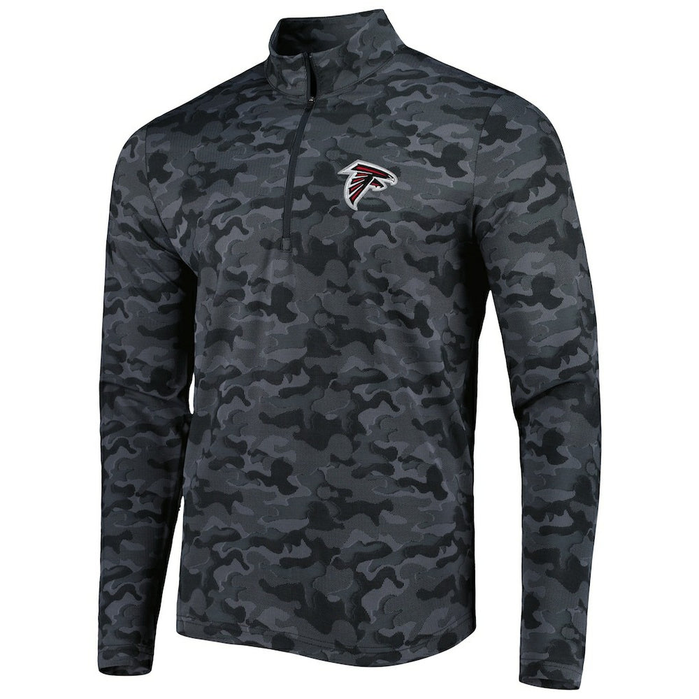 NFL Atlanta Falcons Antigua Brigade Quarter-Zip Sweatshirt