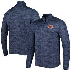 NFL Chicago Bears Antigua Brigade Quarter-Zip Sweatshirt