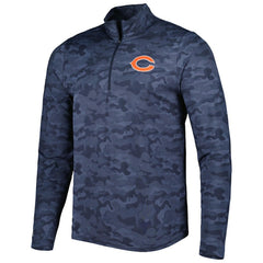 NFL Chicago Bears Antigua Brigade Quarter-Zip Sweatshirt