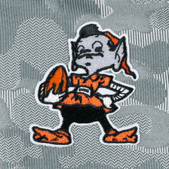 NFL Cleveland Browns Antigua Brigade Throwback Quarter-Zip Top