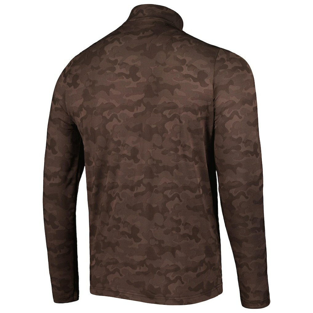 NFL Cleveland Browns Antigua Brigade Quarter-Zip Sweatshirt