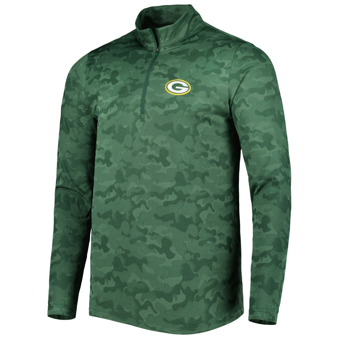 NFL Green Bay Packers Antigua Brigade Quarter-Zip Sweatshirt
