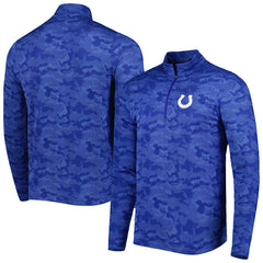 NFL Indianapolis Colts Antigua Brigade Quarter-Zip Sweatshirt