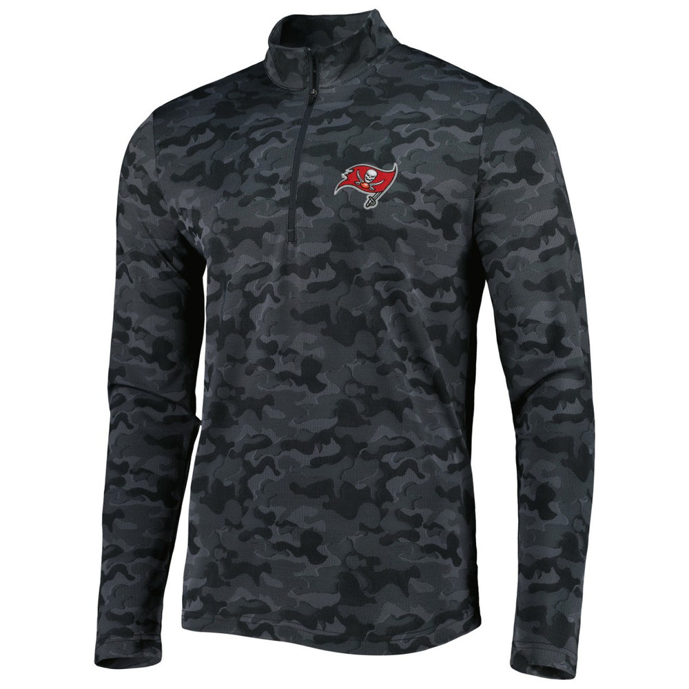 NFL Tampa Bay Buccaneers Antigua Brigade Quarter-Zip Sweatshirt