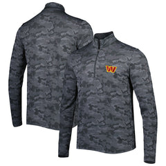 NFL Washington Commanders Antigua Brigade Quarter-Zip Sweatshirt