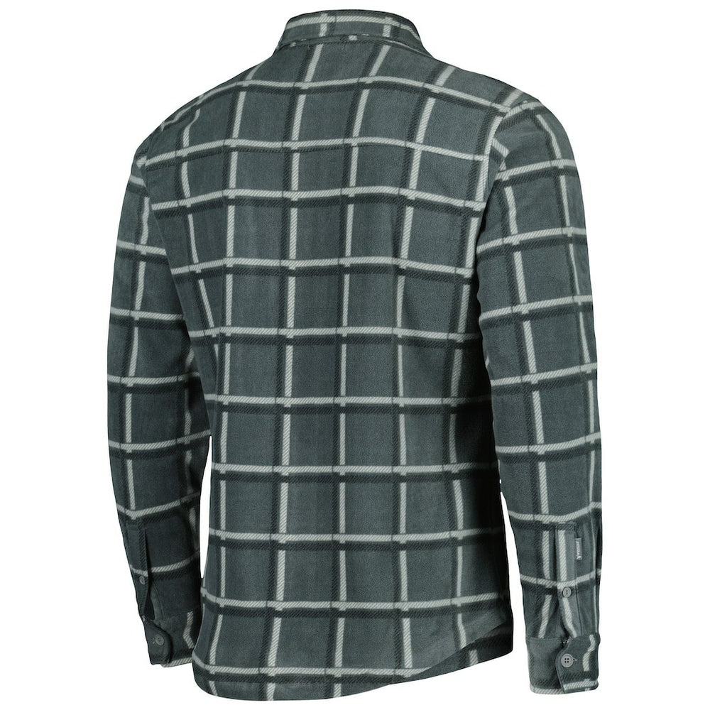 NFL Green Bay Packers Antigua Industry Flannel Button-Up Shirt Jacket