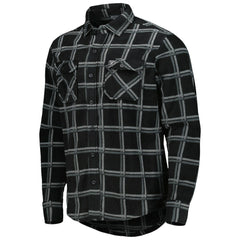 NFL Las Vegas Raiders Antigua Industry Flannel Button-Up Shirt Jacket