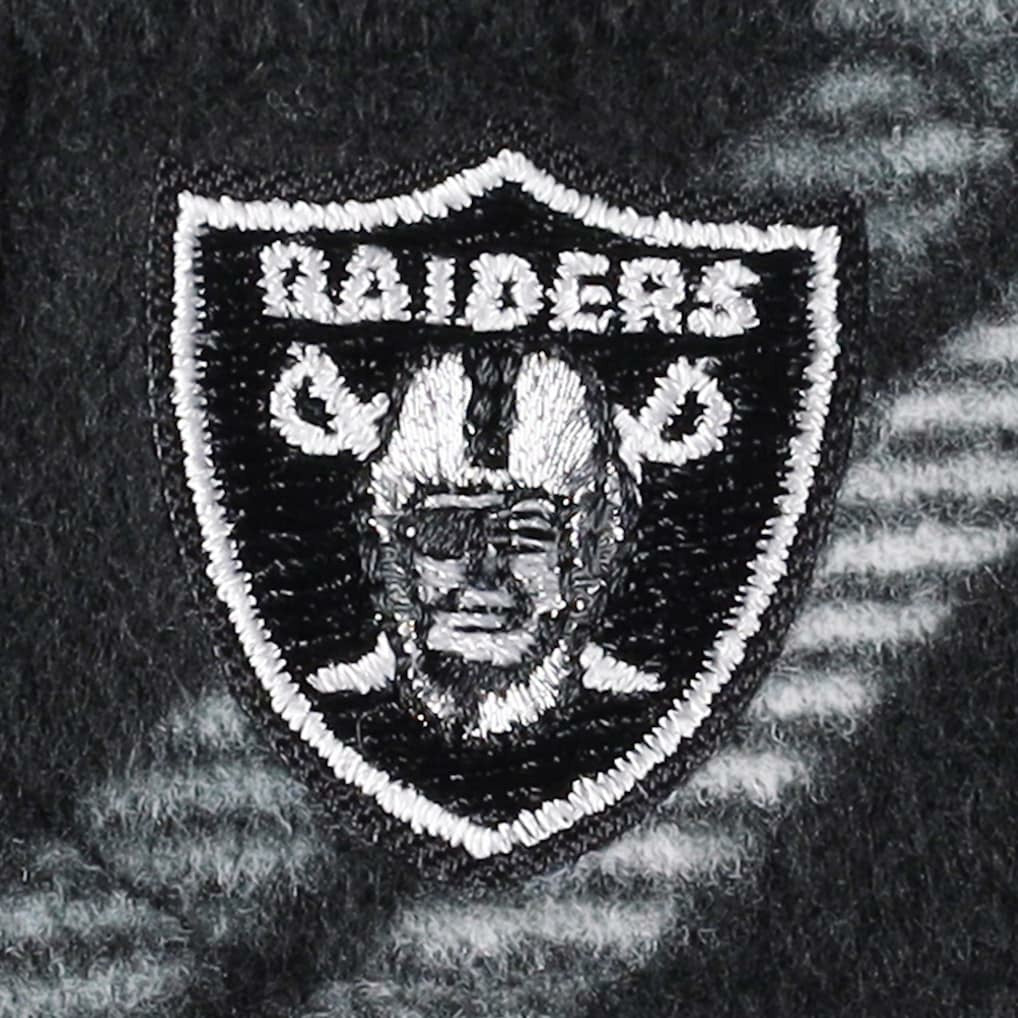 NFL Las Vegas Raiders Antigua Industry Flannel Button-Up Shirt Jacket