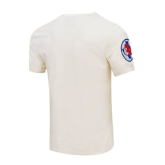 Texas Rangers Pro Standard Cooperstown Collection Old English T-Shirt - Cream