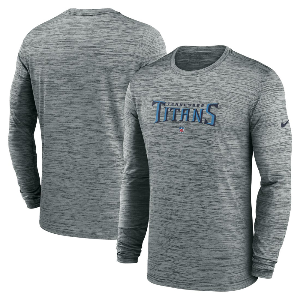 NFL Tennessee Titans Sideline Team Velocity Performance Long Sleeve T-Shirt