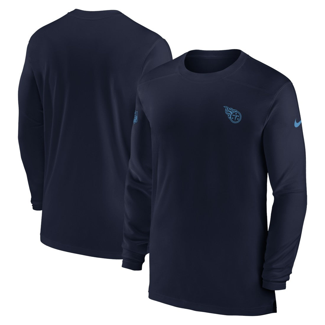 NFL Tennessee Titans Sideline Coach Performance Long Sleeve T-Shirt