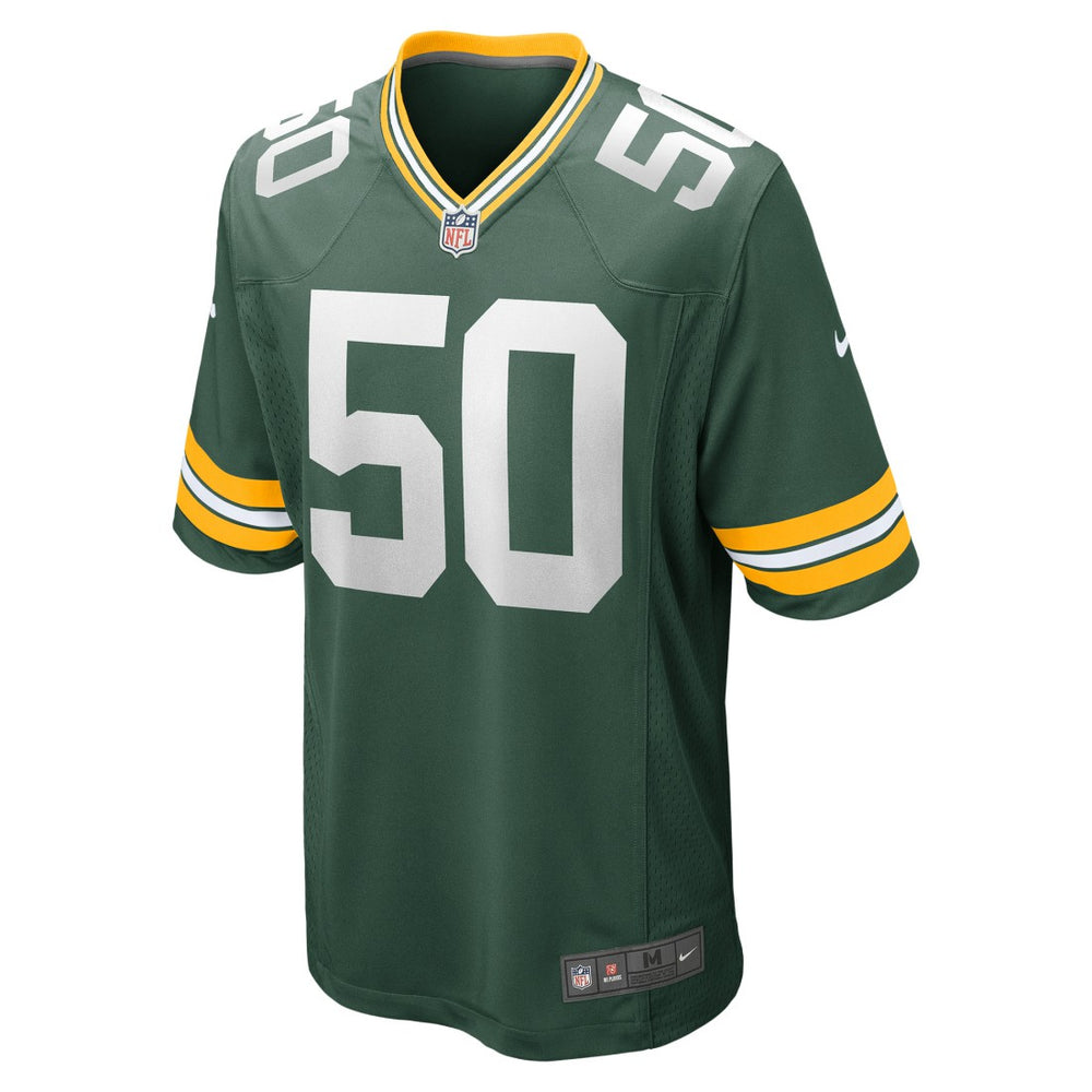 NFL Green Bay Packers Zach Tom  Game Player Jersey