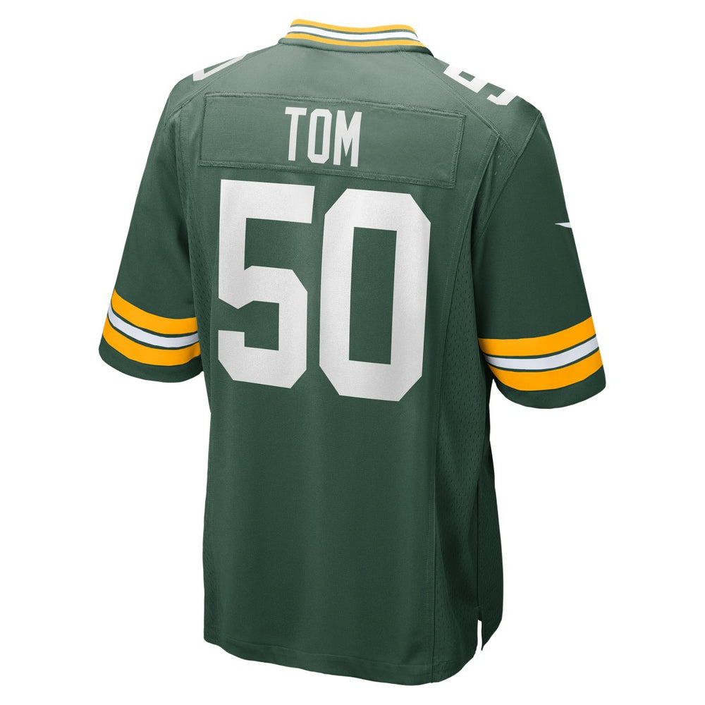 NFL Green Bay Packers Zach Tom  Game Player Jersey
