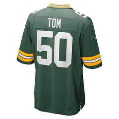 NFL Green Bay Packers Zach Tom  Game Player Jersey