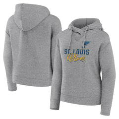 St. Louis Blues Fanatics Women's Script Favorite Pullover Hoodie