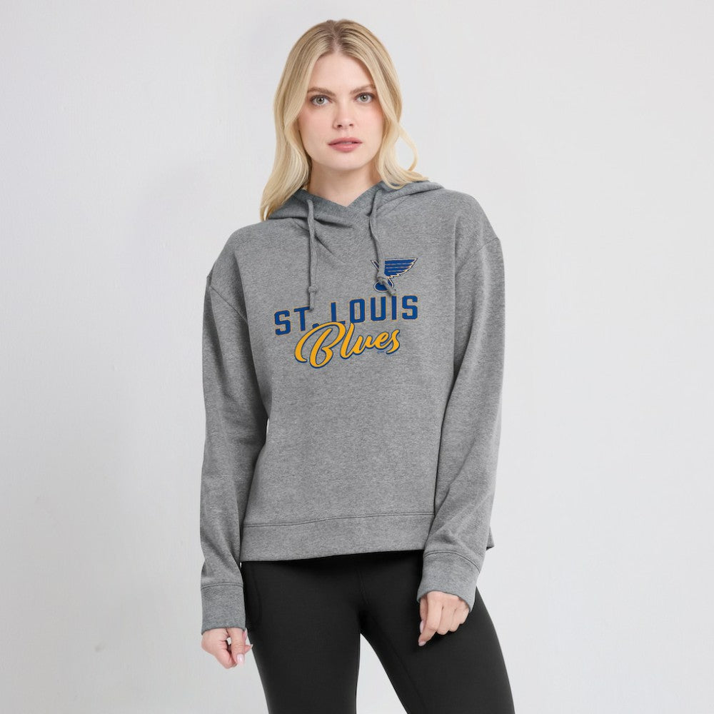 St. Louis Blues Fanatics Women's Script Favorite Pullover Hoodie