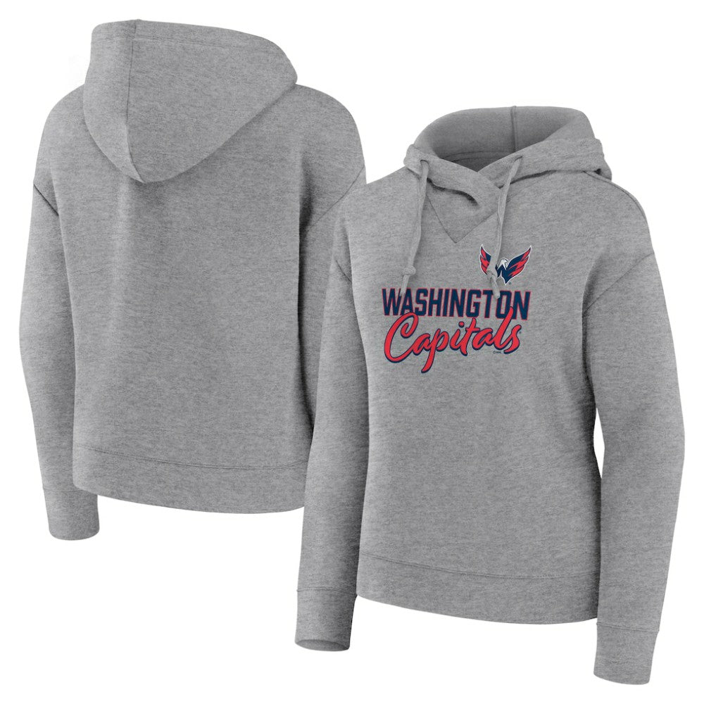 Washington Capitals Fanatics Women's Script Favorite Pullover Hoodie