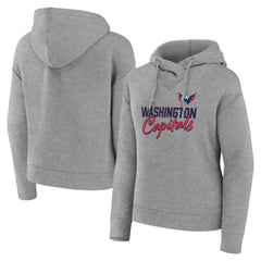 Washington Capitals Fanatics Women's Script Favorite Pullover Hoodie