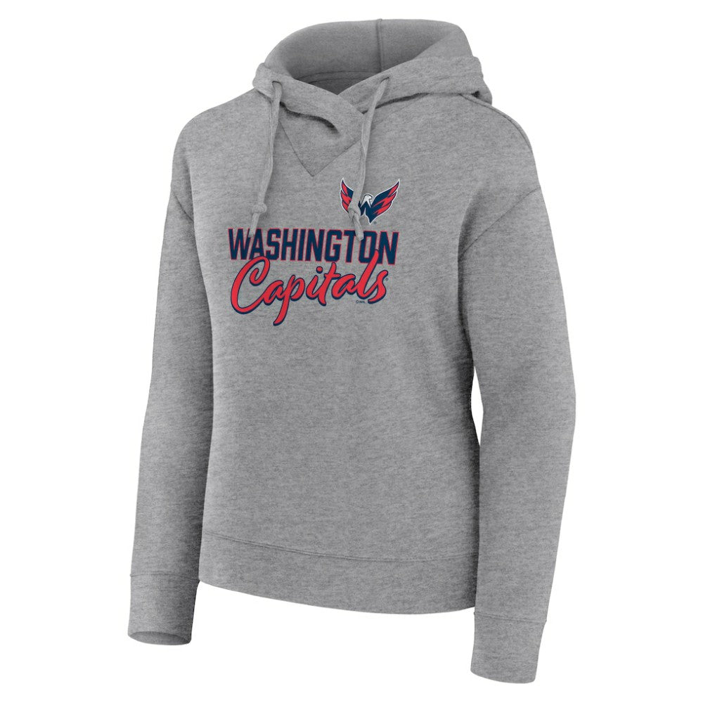 Washington Capitals Fanatics Women's Script Favorite Pullover Hoodie