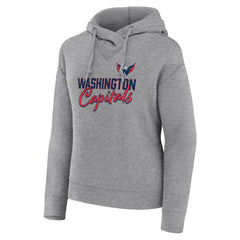 Washington Capitals Fanatics Women's Script Favorite Pullover Hoodie