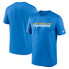 NFL Los Angeles Chargers Legend Wordmark Performance T-Shirt