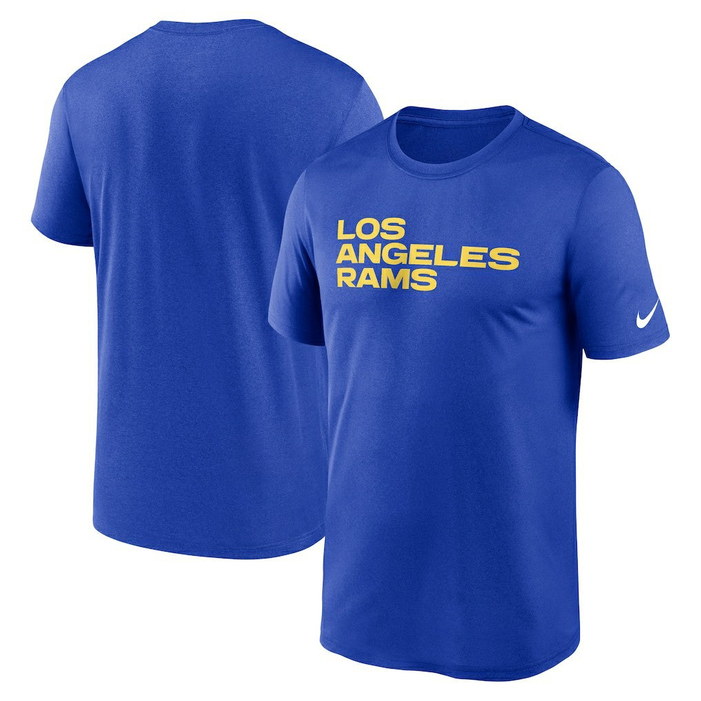 NFL Los Angeles Rams Legend Wordmark Performance T-Shirt