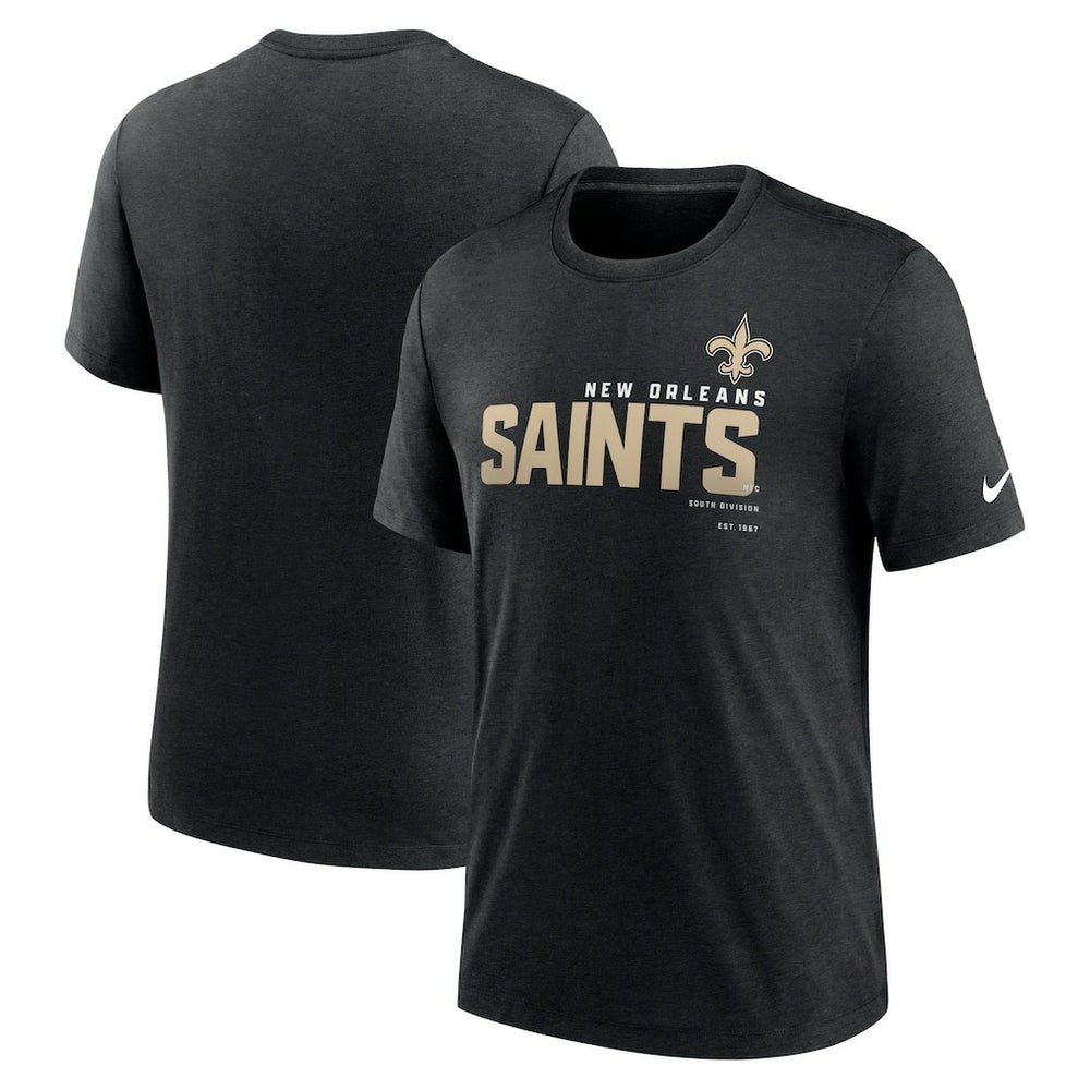 NFL New Orleans Saints Team Tri-Blend T-Shirt