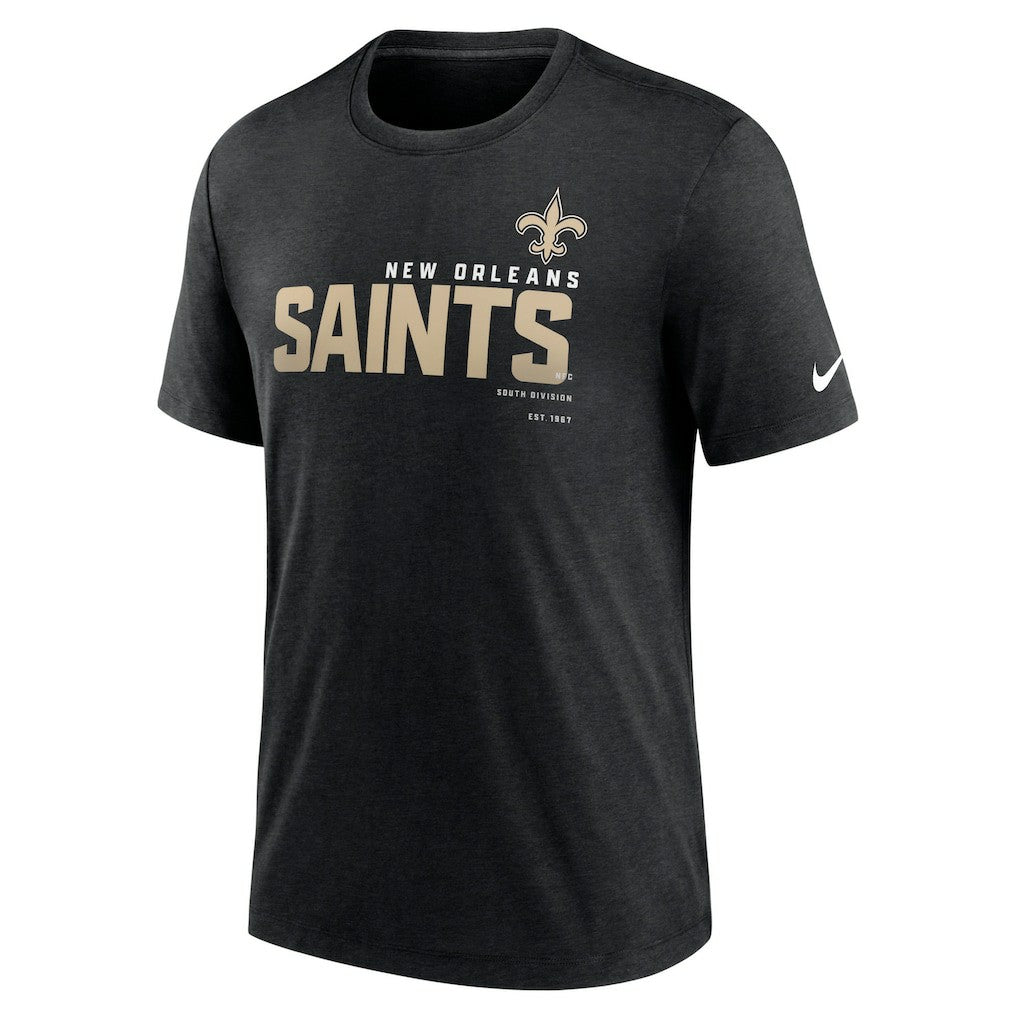 NFL New Orleans Saints Team Tri-Blend T-Shirt