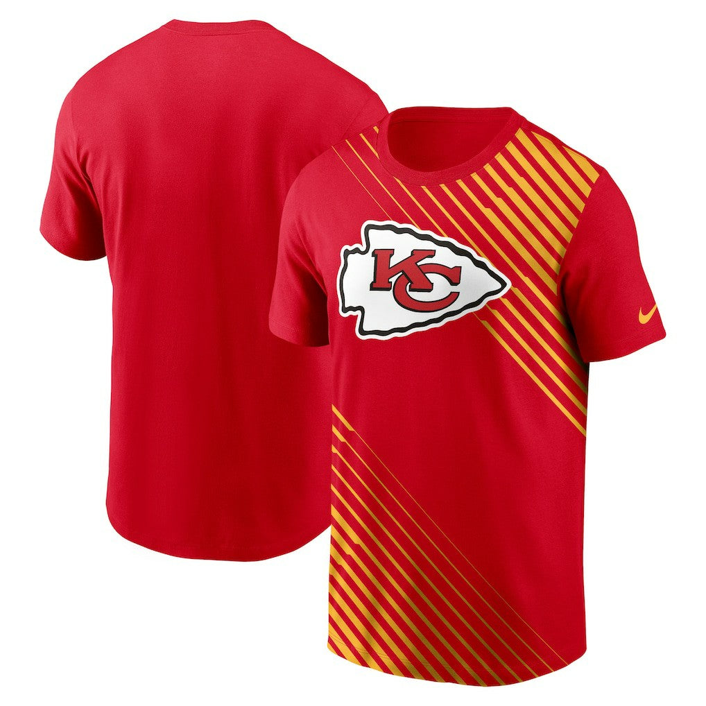 NFL Kansas City Chiefs Yard Line Fashion Asbury T-Shirt