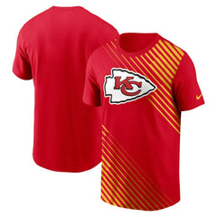 NFL Kansas City Chiefs Yard Line Fashion Asbury T-Shirt