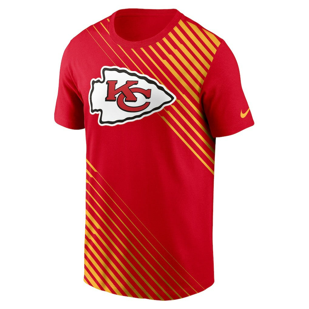 NFL Kansas City Chiefs Yard Line Fashion Asbury T-Shirt