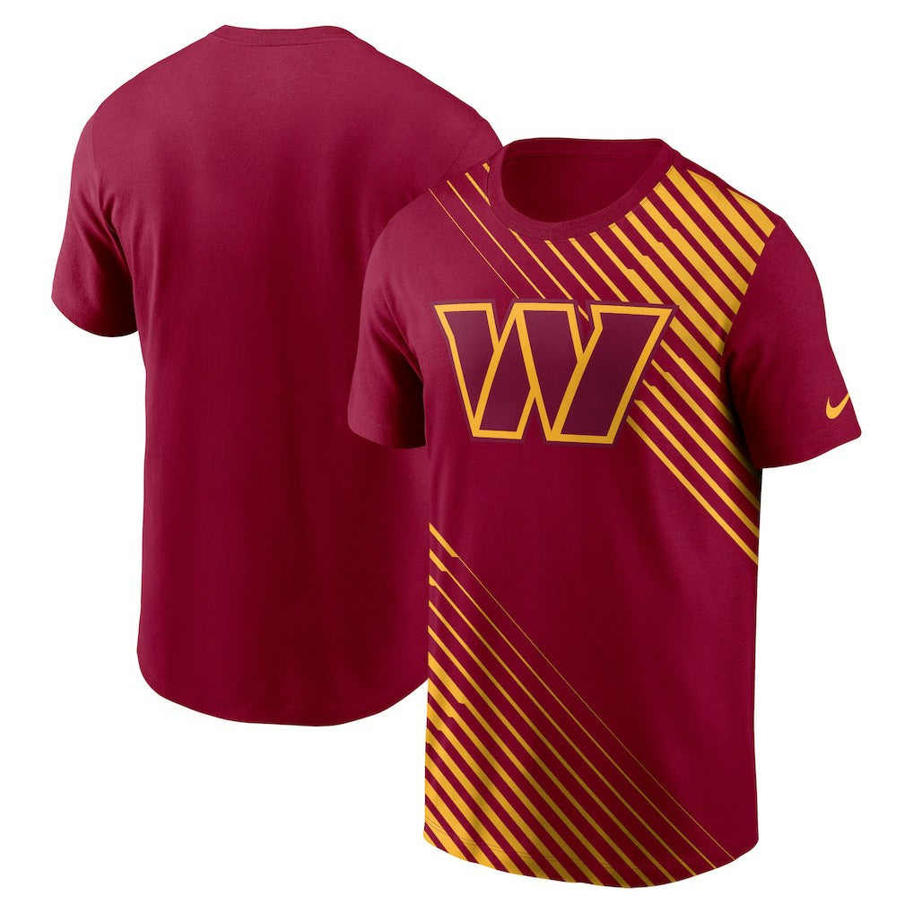 NFL Washington Commanders Yard Line Fashion Asbury T-Shirt