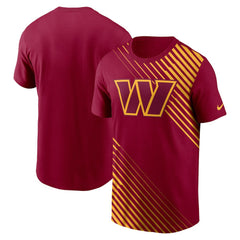 NFL Washington Commanders Yard Line Fashion Asbury T-Shirt