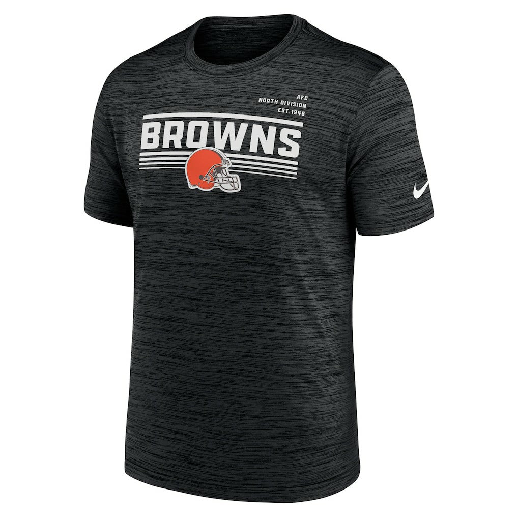NFL Cleveland Browns Yardline Velocity Performance T-Shirt